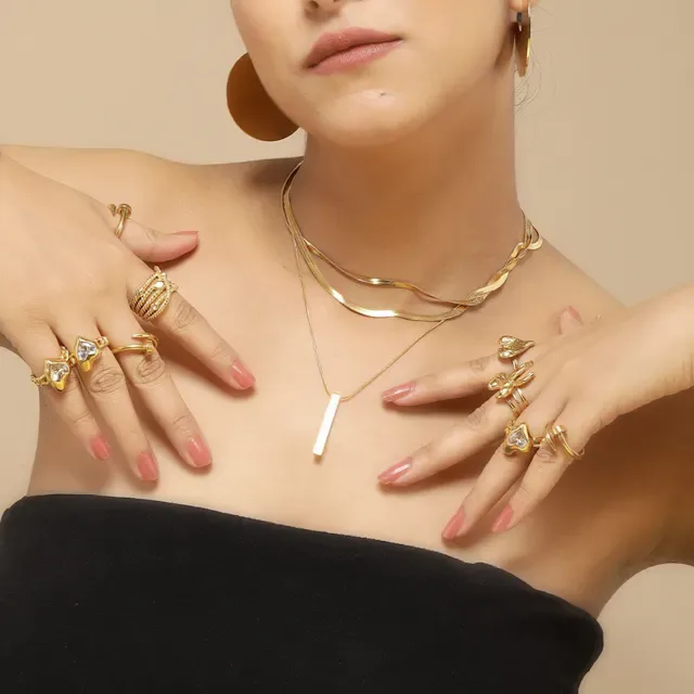 Crescent Fashion Jewellery Set